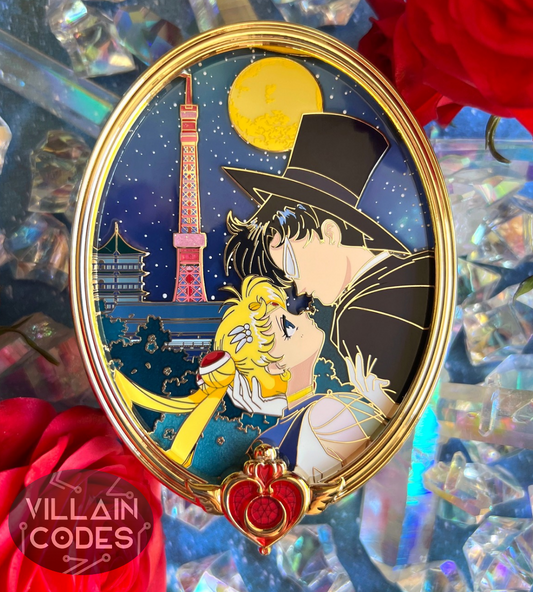 Ovals - Gold Tuxedo & Moon (Mixed Grade, LE)