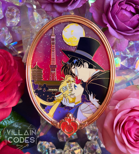 Ovals - Rose Gold Tuxedo & Moon (Mixed Grade, LE)